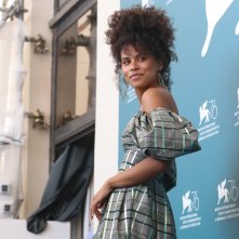 Venezia 2019: uno scatto di Zazie Beetz al photocall di Joker