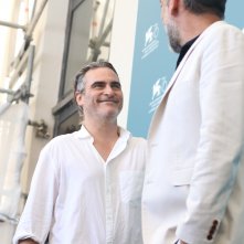 Venezia 2019: Joaquin Phoenix e Todd Phillips al photocall di Joker