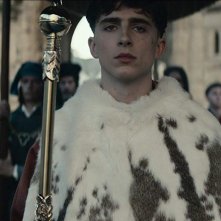 Il Re: Timothée Chalamet in un momento del film