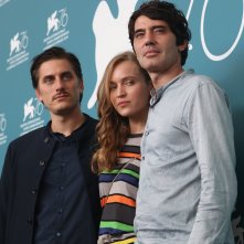 Venezia 2019: Luca Marinelli e Pietro Marcello al photocall di Martin Eden