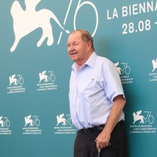 Venezia 2019: uno scatto di Roy Andersson al photocall di About Endlessness
