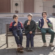 Mio fratello rincorre i dinosauri: un momento del film