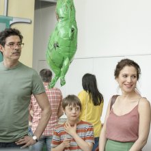 Mio fratello rincorre i dinosauri: Alessandro Gassman, Lorenso Sisto, Isabella Ragonese una scena del film