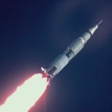 Apollo 11: l'Apollo 11 in ascesa in una scena del documentario
