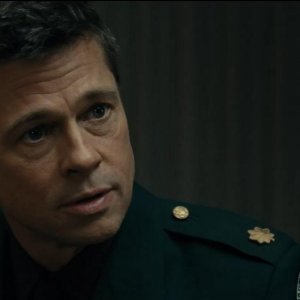 Ad Astra: un primo piano di Brad Pitt