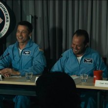 Ad Astra: Brad Pitt in una sequenza del film