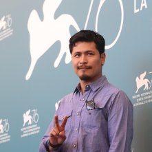Venezia 2019: Harold Torres al photocall di ZeroZeroZero