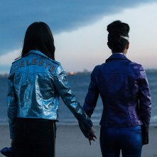 Vox Lux: una scena del film con Natalie Portman, Raffey Cassidy