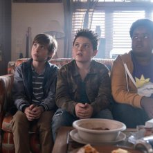 Good Boys - Quei cattivi ragazzi: Brady Noon, Jacob Tremblay e Keith L. Williams in una scena