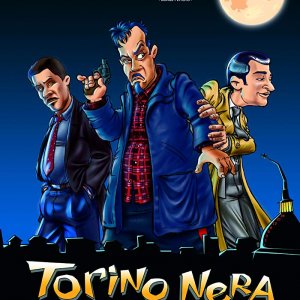 Locandina di Torino nera