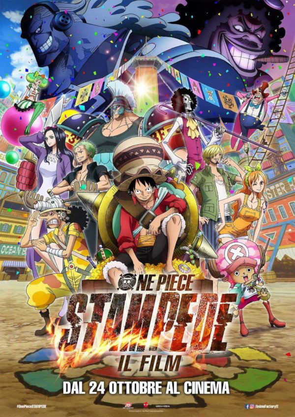 One Piece Stampede Locandina Ita