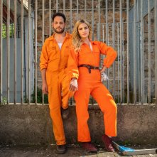 Romolo + Giuly - La guerra mondiale italiana: Beatrice Arnera e Alessandro D'Ambrosi in una scena della seconda stagione