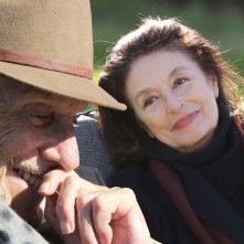 I migliori anni della nostra vita: Anouk Aimée, Jean-Louis Trintignant in un momento del film