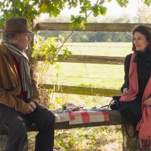 I migliori anni della nostra vita: Anouk Aimée con Jean-Louis Trintignant duranteuna scena del film