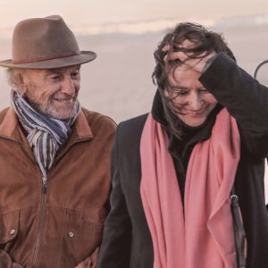 I migliori anni della nostra vita: Anouk Aimée, Jean-Louis Trintignant in una scena del film