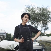 Il colpo del cane: Silvia D'Amico durante una scena