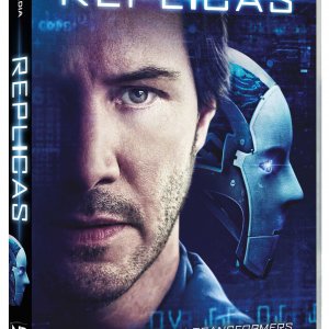 Replicas: la copertina del film in DVD