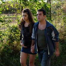 Il Sindaco del Rione Sanità: Salvatore Presutto e Lucienne Perreca in una scena del film