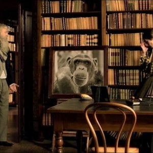 La freccia del tempo: Davide Reali in una sequenza del film