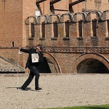 La freccia del tempo: il regista Carlo Sarti sul set