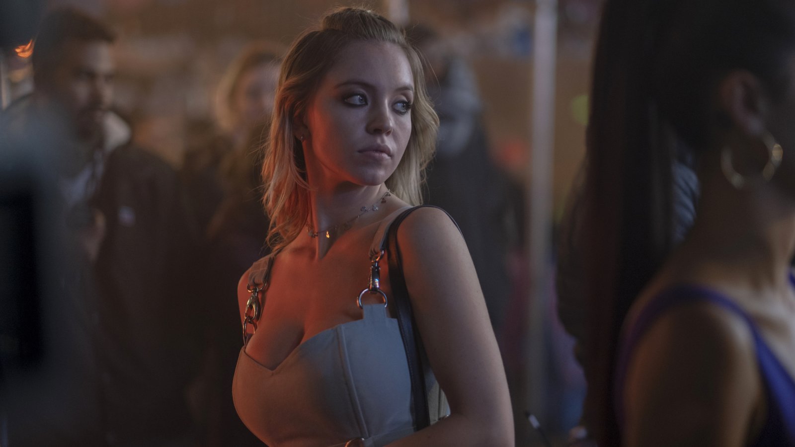 Sydney Sweeney in una scena di Euphoria