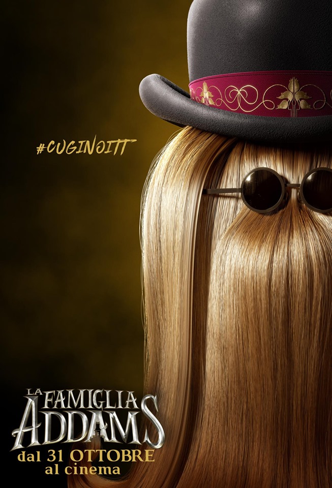 La Famiglia Addams Character Poster 2