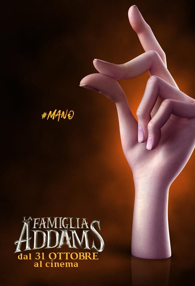 La Famiglia Addams Character Poster 5