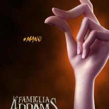 La famiglia Addams: character poster per Mano