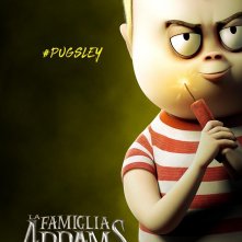 La famiglia Addams: character poster per il personaggio di Pugsey