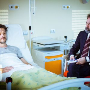 Non si può morire ballando: Salvatore Palombi e Mauro Negri in una scena del film