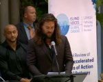 Jason Momoa sui cambiamenti climatici: il discorso appassionato alle Nazioni Unite (VIDEO)