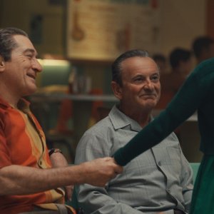 The Irishman: Robert De Niro e Joe Pesci in una foto dal film