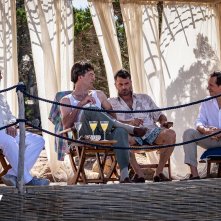 1994: Paolo Pierobon e Paolo Mazzarelli in un momento della quinta puntata