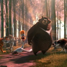 A spasso col panda: una sequenza del film animato