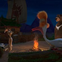 A spasso col panda: una scena del film animato
