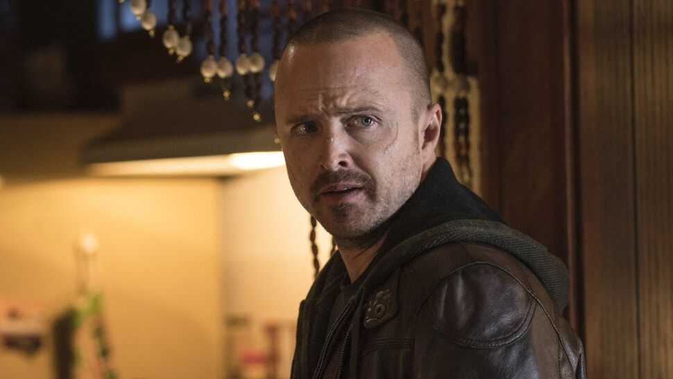 Aaron Paul in una scena de El Camino