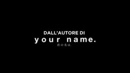 Weathering With You - Trailer Italiano