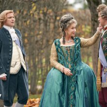 Caterina la grande: Helen Mirren in una scena della serie