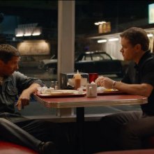 Le Mans '66 - La grande sfida: Christian Bale, Matt Damon in una sequenza