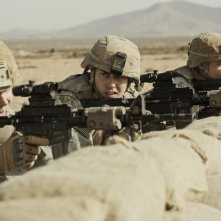 The Kill Team: Nat Wolff durante una scena