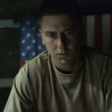 The Kill Team: una scena del film con Nat Wolff
