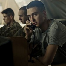 The Kill Team: Nat Wolff in una scena del film