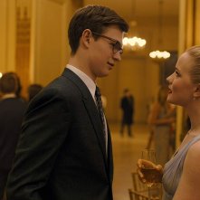 Il cardellino: Willa Fitzgerald, Ansel Elgort in una scena del film