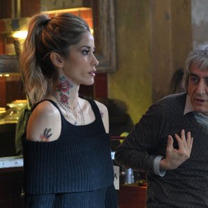 Se mi vuoi bene: Elena Santarelli e Sergio Rubini in  una scena del film