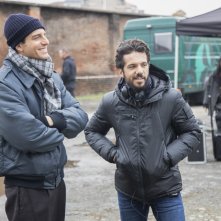 Gli uomini d'oro: un'immagine dal set