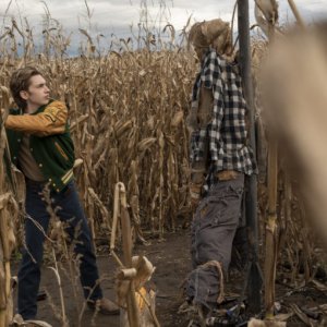 Scary Stories to Tell in the Dark: Austin Abrams durante una scena del film