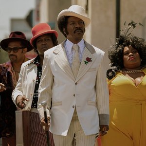 Dolemite Is My Name: Eddie Murphy, Mike Epps, Craig Robinson, Tituss Burgess, Da'Vine Joy Randolph in una scena del film
