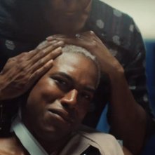 Waves: una scena del film con Kelvin Harrison Jr.