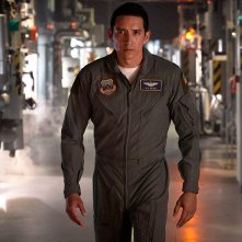 Terminator: Destino Oscuro, una scena del film con Gabriel Luna