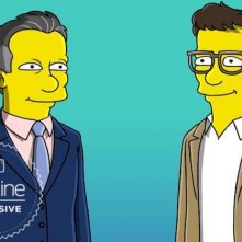 I Simpson: i fratelli Russo inversione cartoon